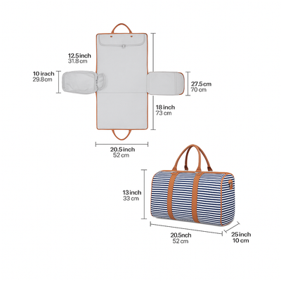 Travello™ – Sac de Voyage Pliable 40L (Édition Limitée)